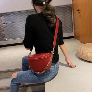 مصمم جلدية حزمة الصدر الخصر bum حزام حقائب rhomboid مبطن crossbody الكتف حقيبة المرأة الإناث حقيبة سلسلة