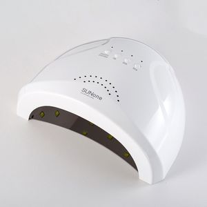 Märke Sun One Nail Dryer 48W LED UV-lampa för härdning Gel Polsk konstverktyg Ljus Fingernail Toenail 5S 30s 60s Manicure Machine Cy200513