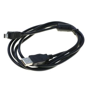 1,5 m/4,9 ft USB zu 12P Datenkabel Ersatz USB5 USB6 Digitalkabel Reine Kupferkerne OD4.0 für CB-USB5 CB-USB6 Olympus Kamera