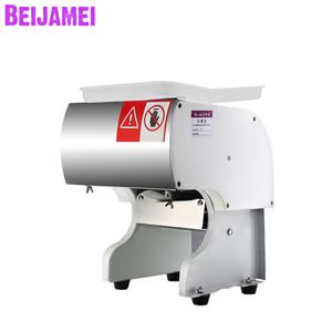 BEIJAMEI Vertical Commercial Meat Cortador Máquina de 130 kg / h de carne que corta o Shredding máquina elétrica Meat Slicer Preço