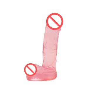 Realistisk Silikon Dildo Butt Plug Sexleksaker för kvinnor G Spot Stimulator Artificial Penis Anal Plugs Kvinnlig Masturbator