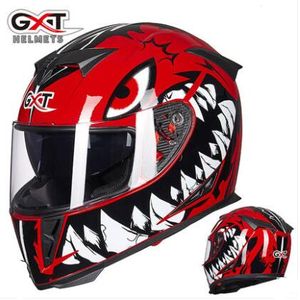 GXT мотоциклетный шлем для мужчин и женщин, полный мотоциклетный шлем, зимний теплый противотуманный индивидуальный крутой двойной объектив, четыре seaso267J