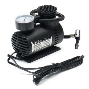 Portátil Mini Compressor de Ar Veículo Elétrico Tire Inflator bomba 12V 300 PSI