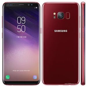 Original samsung galaxy S8 / S8 além de Octa Núcleo 4 GB de RAM 64 GB ROM Iris varredura Reconhecimento Facial Impressão Digital 12.0MP 4G LTE telefone recondicionado