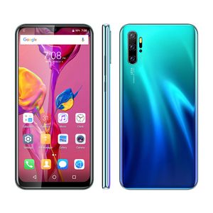 Unlocked Android Smart Mobile Phone X50pro 6.53 inch Water Drop Full Screen Cellphone UNIWA 3G WCDMA 2GB 16GB Global Version Phones