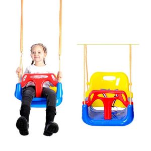 Babby swing assento 3 em 1 assento de balanço com corda grande presente para crianças infantis crianças