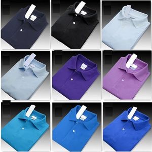 Venda imperdível nova camisa polo masculina polos de alta qualidade crocodilo bordado marca tamanho grande S-6XL manga curta verão casual algodão camisas polo masculinas