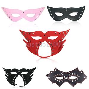 Bondage Sexy koronki Lady Masquerade Halloween Party Party Fantasy Costume Eye Mask Catwoman # R45