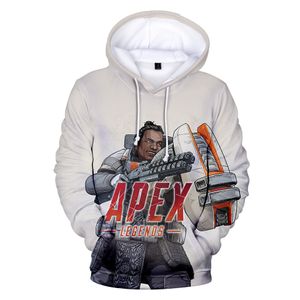 Fashion-Apex Legends Deisnger Mens Hoodies Spring Teenager Sweatshirts Com Capuz 3D Impresso em 3D Pulôveres de Manga Longa