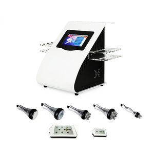 6In1 40K Ultraljudsfettsugning Kavitation 8 dynor LLLT LIPO Laser Slimming Machine Vakuum RF Skin Care Salon SPA-utrustning