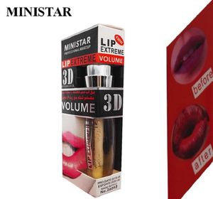ESTOQUE MINISTAR Lip Extreme Volume 3D Sexy Super Volume Gordo Lip Gloss Hidratante Brilhante Líquido Batom Long Lasting Lip Sense