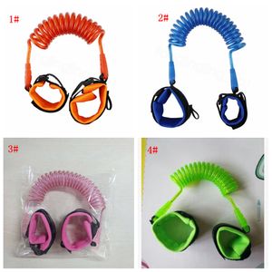 Barn Anti Lost Rem Kids Safety Wristband Leashes Anti-Lost Wrist Link Band Baby Toddler Harness Leash Rem Justerbar Braclet FFA3306