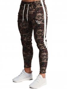 Spodnie Joggers Mężczyźni 2019 Moda Mężczyzna Kompresyjne Spodnie Fitness Trening Skinny Sportswear Spodnie Spodnie męskie Dorywczo Legginsy Spodnie