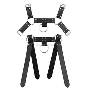 PU-Leather Male Chest Harness Belt Corpo Bondage Beginner Homens Costume Fetish A675 Wear