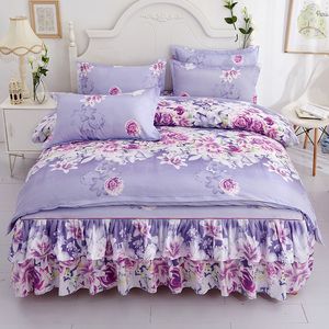 designer bed comforters sets Print Cotton Bedding Set Designer 1 Bed Sheets Fashion Cotton Cover Pillow Cases Classic Soft Duvet C