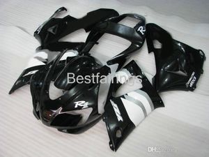 ZXMOTOR 7gifts fairing kit for YAMAHA R1 1998 1999 black white fairings YZF R1 98 99 GF25