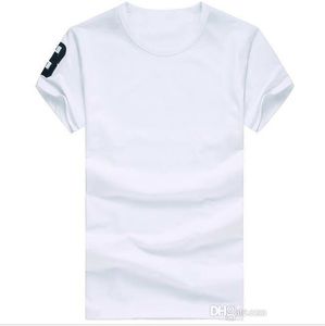 Frete Grátis 2019 Algodão de Alta Qualidade Novo O-pescoço Manga Curta T-shirt Marca Homens T-shirts Estilo Casual Para Esportes Homens T-shirts