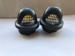 2pcs License Plate Light For F150/F250/F350 Red White Color Car Accessories LED Light Bulb