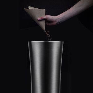 2019 Vacuum caneca de leite do metal de cobre isolados de aço inoxidável Flask Car Garrafa de água térmica Coffee Cup Beer Thermo Mugs C19041302