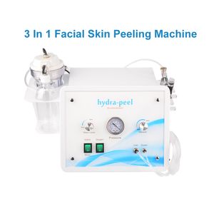 3 in 1 Elmas Dermabrazyon Güzellik Makinesi Mikrodermabrazyon Yüz Soyma Emme Aqua Peel Oksijen Jet Cilt Gençleştirme Aleti