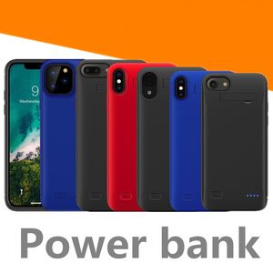 Mobiltelefon Power Banks Shell Extern batteriladdare Strömladdare Skyddande Power-Bank Laddningsskydd Fodral för iPhone12 12Pro 11 11Promax X XS Max XR