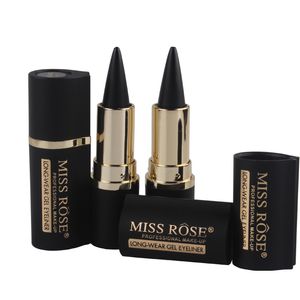 DHL freeshipping Miss Rose Professional Eyeliner Cream Long Wear Gel Eyeliner Pen Matte Natural Quick Dry Liner Make Up