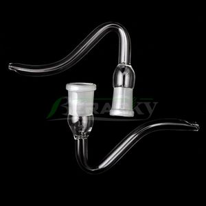 Wholesale glass j hook adapter for sale - Group buy DHL Glass J Hook Adapters mm mm Female Joint J Hooks Smoking Accessories For Glass Ash Catcher Bowls Water Bongs Oil Burner Dab Rigs