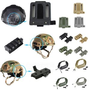 Utomhus Gear Paintball Shooting Tactical Airsoft Fast Helm Accessory Tactical Side Guide Rail