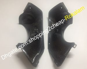 Yamaha YZF600 YZF R6 1998 1999 2000 2001 2002 YZF-R6 Egzoz Boru Bölüm için Motosiklet Egzoz Boru Karbon Elyaf Kapak