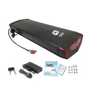 Rear rack 36 v ebike battery 13ah lithium and bicycle battery 36v bafang with big controller box