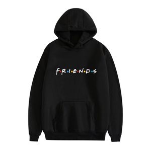 Winter Autumn Men's Hoodies Fashion Pullovers Letter Print Friends Printed Sweatshirts Casual Tracksuit Loose Male Streetwear Tops