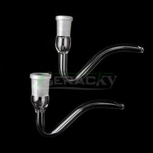 Wholesale glass j hook adapter for sale - Group buy Glass J Hook Adapters mm mm Female Joint J Hooks Smoking Accessories For Glass Ash Catcher Bowls Water Bongs Oil Burner Dab Rigs Pipes