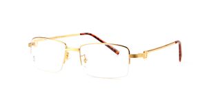 Wholesale- Women Round Full gold metal Sunglasses Frames legs Men Fashion Cat Eye sun glasses eyeglasses