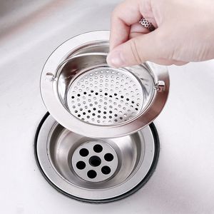 Köksnät Sinkfilter Avloppspool Colanders Avloppsrör Rostfritt Stål Nätfilter Badrumssänkar Slitstarkt Filter BH2418 TQQ