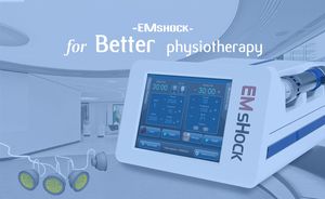 Emshock Shock Wave PhysioTherapy Muscle Strength Machine för muskelrex kropps smärtlindring och ED-behandling