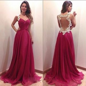 Удивительные платья вечера шнурка Аппликация Sexy Back Plus Размер Vestidos De Fiesta Формальное Выпускные платья халата де вечер