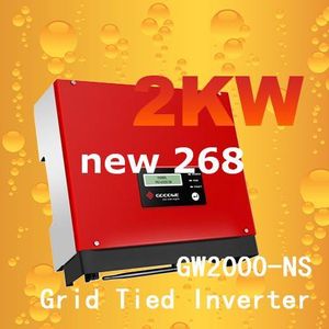 Freeshipping GW2000-NS ızgara invertör Üzerinde 2kw 230 v 50/60 HZ, Izgara ev için güneş enerjisi sistemi için teid power inverter proje ızgara