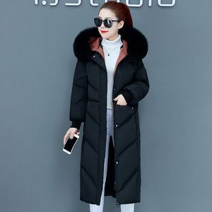 ファッション女性冬2019年コート新しい女性のジャケットダウン綿の緩い肥厚フードの大型綿コートの韓国語版