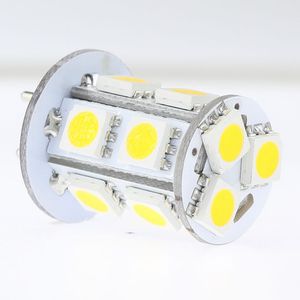 LED GY6.35 G6.35 Lampadina a lampadina 13ed 5050SMD Lampada 12VAC / 12VDC / 24VDC 2.5W Luci di lettura per barca T4 JC Tipo 30W sostitutivo alogeno Lampadina di base bi-pin