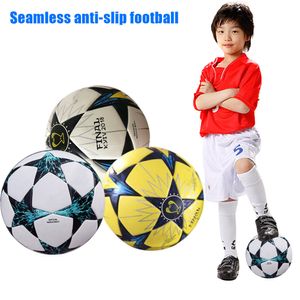Pallone da calcio in pelle PU da 5 dimensioni Pallone da calcio per bambini all'aperto Palloni da allenamento Regali per bambini B2Cshop
