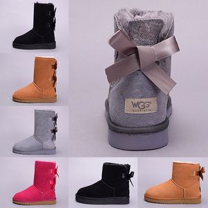 Designer WGG Women 328Winter Snow Boots Australia Tall Short Kneel Ankle Black Grey Chestnut Navy Blue Red Coffee Cheap Lady Girl Size 36-41