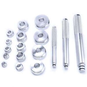 Freeshipping17pcs A Set Aluminium Wheel Bearing Race Seal Drivers Bush Removal Tool Kit Hardware Bearing Accessories