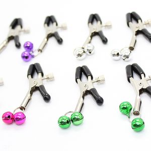 Nipple Clamps Adult Novelty Sex Product Metal milk boobs Clip Female Breast clitoris Clip Massage Sex Toys For Couples lover game