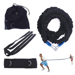 Resistance Bungee Band with Adjustable Neoprene Belt for Running Training Workout Speed Agility Strength Basketball and Football T191224