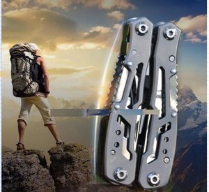 Wielofunkcyjne szczypce składane Outdoor Multifunction Kieszonkowy Nóż Składane Szczypce EDC Narzędzie Zestaw Narzędzie Outdoor Survival Nóż Narzędzia Ręczne