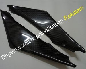 2×カーボンファイバータンクサイドカバーパネルフェアリングパーツ用鈴木GSXR-1000 GSXR1000 2005 2006 K5 GSXR 1000 05 06