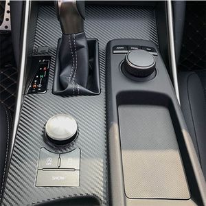 Para Lexus IS300 2013-2018 Interior Central Fiber Maçaneta Painel de Controle 3D / 5D carbono adesivos decalques do carro styling Acessó