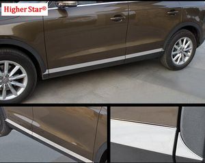 For Audi Q3 2013-2018 High quality ABS chrome original 8pcs car side door body decoration strip,scuff trim,protection bar