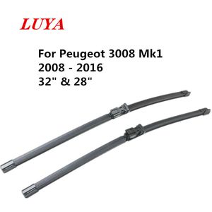 Luya Wisser Blade in Auto Ruitenwisser voor Peugeot 3008 MK1 (2008 - 2016) Grootte: 32 "28"