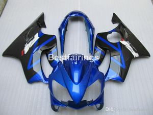 射出モールディング無料カスタマイズフェアリングキットホンダCBR600 F4I 04 05 06 07 Blue Black Fairings Set CBR600 F4I 2004-2007 IY07